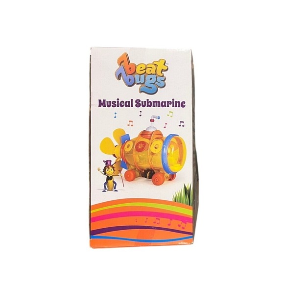 Beat Bugs Musical Submarine w/ Jasper Figure Netflix Bug Keeper Lights Music New - Picture 5 of 6
